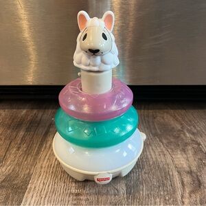 Fisher Price Llama Linkimal Stacking Toy (Missing One Ring) Works